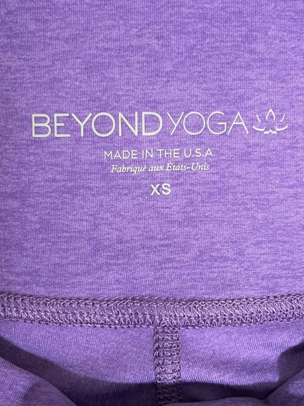 NWT Beyond Yoga Spacedye Caught in the Midi Leggings in Bright Amethyst Heather - Picture 8 of 10
